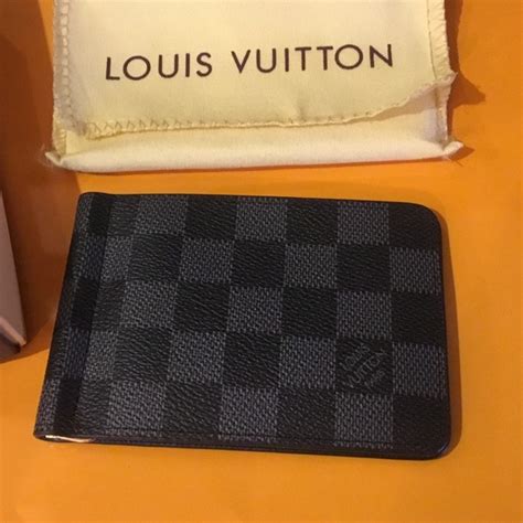 louis vuitton money clip ebay|louis vuitton money clip for men.